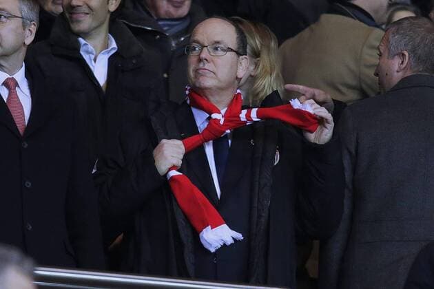 Fürst Albert II. von Monaco besucht Fußballspiel von Monaco in Paris PSG wins against Monaco in the ligue 1 of France at Parc des Princes, Albert II Prince of Monaco , Grimaldi, 644 cordon Cordon Press  alfonsoxjimenezxvalero Albert II Prince of Monaco at PSG against Monaco in the ligue 1