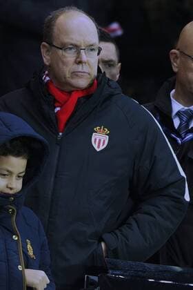 Fürst Albert II. von Monaco besucht Fußballspiel von Monaco in Paris PSG wins against Monaco in the ligue 1 of France at Parc des Princes, Albert II Prince of Monaco , Grimaldi, 644 cordon Cordon Press  alfonsoxjimenezxvalero Albert II Prince of Monaco at PSG against Monaco in the ligue 1