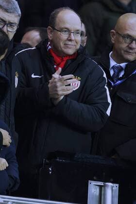 Fürst Albert II. von Monaco besucht Fußballspiel von Monaco in Paris PSG wins against Monaco in the ligue 1 of France at Parc des Princes, Albert II Prince of Monaco , Grimaldi, 644 cordon Cordon Press  alfonsoxjimenezxvalero Albert II Prince of Monaco at PSG against Monaco in the ligue 1