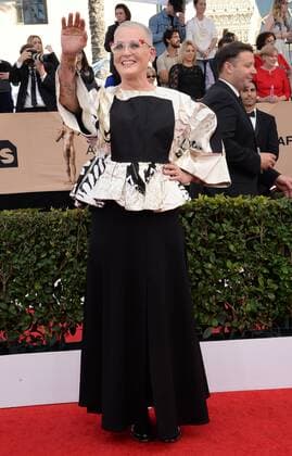 Actress Lori Petty arrives for the the 23rd annual SAG Awards held at the Shrine Auditorium in Los Angeles on January 29, 2017. The Screen Actors Guild Awards will be broadcast live on TNT and TBS.  LAP20170129752 JIMxRUYMEN