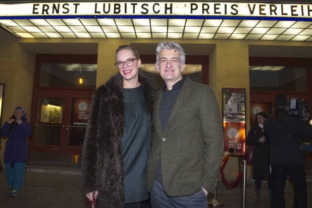 Dominic Raacke mit Freundin Alexandra Rohleder bei der Verleihung vom Ernst-Lubitsch-Preis 2017 im Kino Babylon. Berlin, 29.01.2017 Foto:xC.xBehringx xFuturexImage