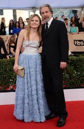 Actor Gary Cole (R) and Mary Cole arrive for the the 23rd annual SAG Awards held at the Shrine Auditorium in Los Angeles on January 29, 2017. The Screen Actors Guild Awards will be broadcast live on TNT and TBS.  LAP20170129760 JIMxRUYMEN