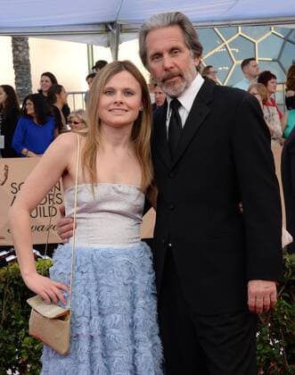 Actor Gary Cole (R) and Mary Cole arrive for the the 23rd annual SAG Awards held at the Shrine Auditorium in Los Angeles on January 29, 2017. The Screen Actors Guild Awards will be broadcast live on TNT and TBS.  LAP20170129761 JIMxRUYMEN