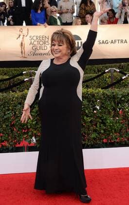 Actress Lin Tucci arrives for the 23rd annual SAG Awards held at the Shrine Auditorium in Los Angeles on January 29, 2017. The Screen Actors Guild Awards will be broadcast live on TNT and TBS.  LAP20170129786 JIMxRUYMEN