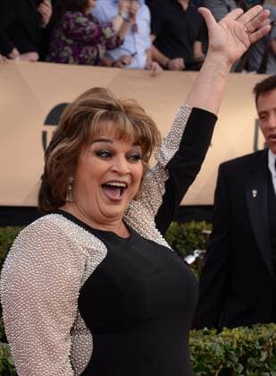 Actress Lin Tucci arrives for the 23rd annual SAG Awards held at the Shrine Auditorium in Los Angeles on January 29, 2017. The Screen Actors Guild Awards will be broadcast live on TNT and TBS.  LAP20170129788 JIMxRUYMEN