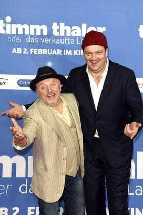 Axel Prahl und Charly Hübner bei der Premiere des Kinofilms Timm Thaler oder das verkaufte Lachen im Zoo Palast. Berlin, 29.01.2017 Foto:xF.xKernx xFuturexImage
