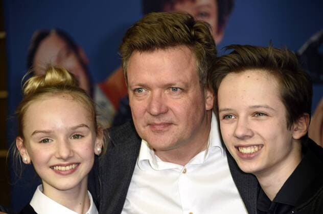 Jule Hermann, Justus von Dohnanyi und Arved Friese bei der Premiere des Kinofilms Timm Thaler oder das verkaufte Lachen im Zoo Palast. Berlin, 29.01.2017 Foto:xF.xKernx xFuturexImage