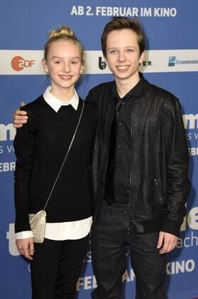 Jule Hermann und Arved Friese bei der Premiere des Kinofilms Timm Thaler oder das verkaufte Lachen im Zoo Palast. Berlin, 29.01.2017 Foto:xF.xKernx xFuturexImage