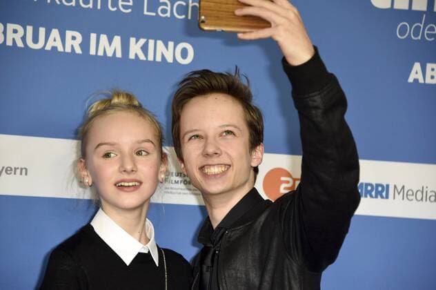 Jule Hermann und Arved Friese bei der Premiere des Kinofilms Timm Thaler oder das verkaufte Lachen im Zoo Palast. Berlin, 29.01.2017 Foto:xF.xKernx xFuturexImage
