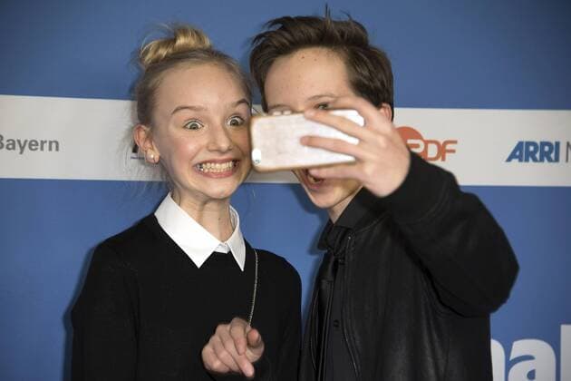 Jule Hermann und Arved Friese bei der Premiere des Kinofilms Timm Thaler oder das verkaufte Lachen im Zoo Palast. Berlin, 29.01.2017 Foto:xF.xKernx xFuturexImage