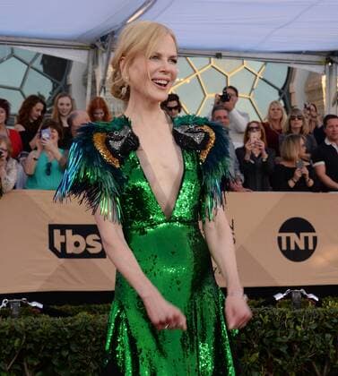 Actress Nicole Kidman arrives for the the 23rd annual SAG Awards held at the Shrine Auditorium in Los Angeles on January 29, 2017. The Screen Actors Guild Awards will be broadcast live on TNT and TBS.  LAP201701293023 JIMxRUYMEN