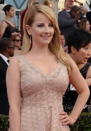 Actress Melissa Rauch arrives for the 23rd annual SAG Awards held at the Shrine Auditorium in Los Angeles on January 29, 2017. The Screen Actors Guild Awards will be broadcast live on TNT and TBS.  LAP20170129826 JIMxRUYMEN