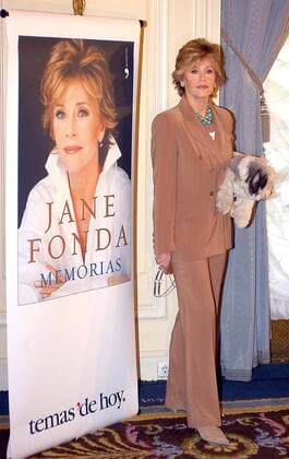Oct. 17, 2005 - Madrid, Spain - K45551. JANE FONDA:MY LIFE SO FAR AUTOBIOGRAPHY PHOTOCALL-RITZ HOTEL, MADRID, SPAIN 10-14-2005.Â - ZUMAg49_ 20051017_gaf_g49_004 Copyright: xCesarxCebollax