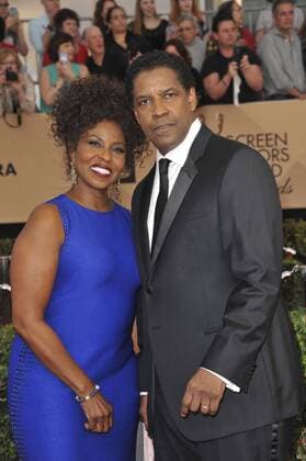 Denzel Washington & wife Pauletta Washington SCREEN ACTORS GUILD AWARDS: ARRIVALS Los Angeles Patrick Rideaux PicturePerfect