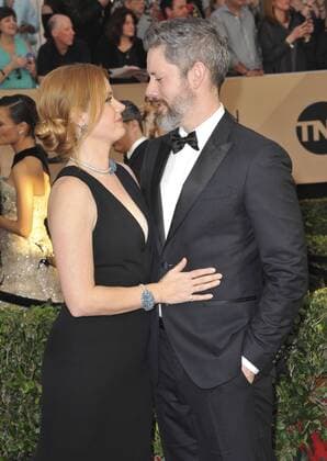 Amy Adams & husband Darren Le Gallo SCREEN ACTORS GUILD AWARDS: ARRIVALS Los Angeles Patrick Rideaux PicturePerfect
