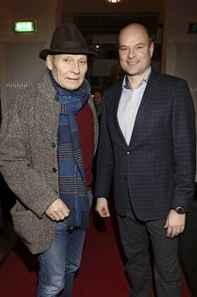 Markus Boysen und Axel Schneider bei der Premiere des Theaterstücks Ganzkörpereinsatz in den Hamburger Kammerspielen. Hamburg, 29.01.2017 Foto:xgbrcix xFuturexImage