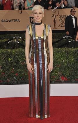 Michelle Williams SCREEN ACTORS GUILD AWARDS: ARRIVALS Los Angeles Patrick Rideaux PicturePerfect