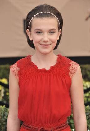 Millie Bobby Brown SCREEN ACTORS GUILD AWARDS: ARRIVALS Los Angeles Patrick Rideaux PicturePerfect