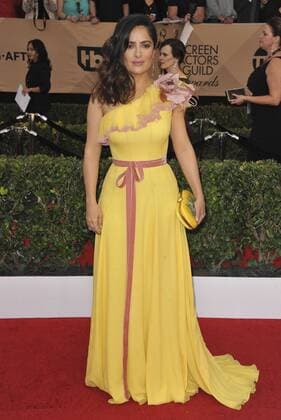 Salma Hayek SCREEN ACTORS GUILD AWARDS: ARRIVALS Los Angeles Patrick Rideaux PicturePerfect