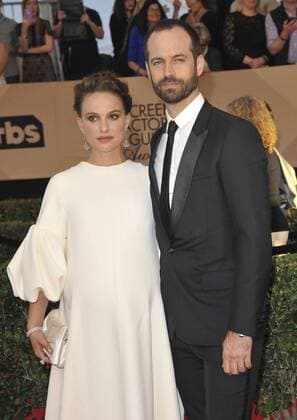 Natalie Portman & husband Benjamin Millepied SCREEN ACTORS GUILD AWARDS: ARRIVALS Los Angeles Patrick Rideaux PicturePerfect