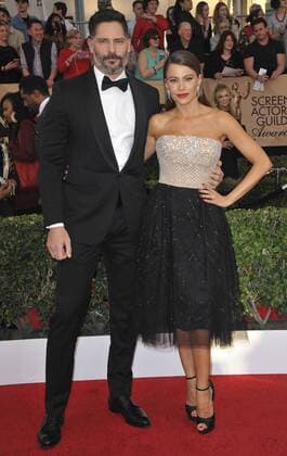 Joe Manganiello & wife Sofia Vergara SCREEN ACTORS GUILD AWARDS: ARRIVALS Los Angeles Patrick Rideaux PicturePerfect