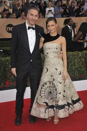 Thandie Newton & husband Ol Parker SCREEN ACTORS GUILD AWARDS: ARRIVALS Los Angeles Patrick Rideaux PicturePerfect