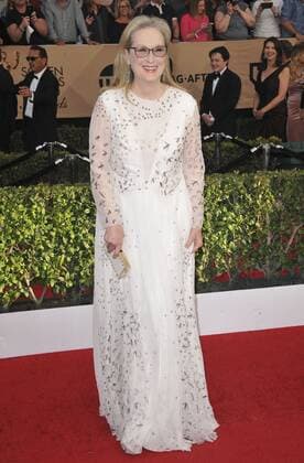 Meryl Streep SCREEN ACTORS GUILD AWARDS: ARRIVALS Los Angeles Patrick Rideaux PicturePerfect