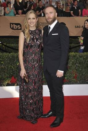 Teresa Palmer & husband Mark Webber SCREEN ACTORS GUILD AWARDS: ARRIVALS Los Angeles Patrick Rideaux PicturePerfect
