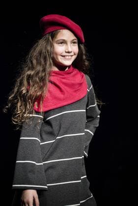 January 30, 2017 - Barcelona, Catalonia, Spain - A model walks the runway at the CND by Condor fashion show presenting the new Art Gallery collection during 080 Barcelona Fashion Week Barcelona Spain - ZUMAo105 20170130_zap_o105_049 Copyright: xMatthiasxOesterlex