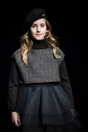 January 30, 2017 - Barcelona, Catalonia, Spain - A model walks the runway at the CND by Condor fashion show presenting the new Art Gallery collection during 080 Barcelona Fashion Week Barcelona Spain - ZUMAo105 20170130_zap_o105_055 Copyright: xMatthiasxOesterlex