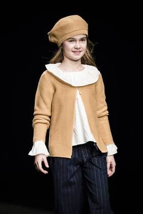 January 30, 2017 - Barcelona, Catalonia, Spain - A model walks the runway at the CND by Condor fashion show presenting the new Art Gallery collection during 080 Barcelona Fashion Week Barcelona Spain - ZUMAo105 20170130_zap_o105_056 Copyright: xMatthiasxOesterlex