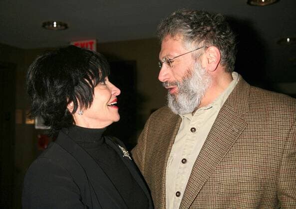 Nov. 30, 2005 - New York, New York, U.S. - CHITA RIVERA AND HARVEY FIERSTEIN AT THE FRED EBB FOUNDATION AND ROUNDABOUT THEATRE COMPANY COCKTAIL RECEPTION AND PRESENTATION OF THE 1ST ANNUAL FRED EBB AWARD FOR MUSICAL THEATRE SONGWRITING AT THE AMERICAN AIRLINES THEATRE PENTHOUSE LOUNGE IN NEW YORK New York ON 11-29-2005. 2005..K46088HMc - ZUMAmg1_ 20051130_gaf_mg1_005 Copyright: xHenryxMcGeex