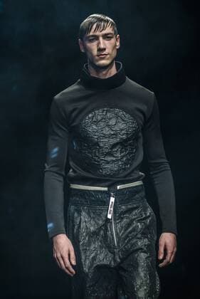 January 30, 2017 - Barcelona, Catalonia, Spain - A model walks the runway at the Miquel Suay fashion show presenting the new 23Ã‚Â° 51 19 collection during 080 Barcelona Fashion Week Barcelona Spain - ZUMAo105 20170130_zap_o105_065 Copyright: xMatthiasxOesterlex
