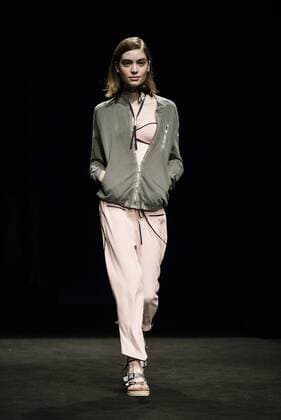 January 30, 2017 - Barcelona, Catalonia, Spain - A model walks the runway at the TCN fashion show presenting the new Spring Summer 2017 collection during 080 Barcelona Fashion Week Barcelona Spain - ZUMAo105 20170130_zap_o105_097 Copyright: xMatthiasxOesterlex