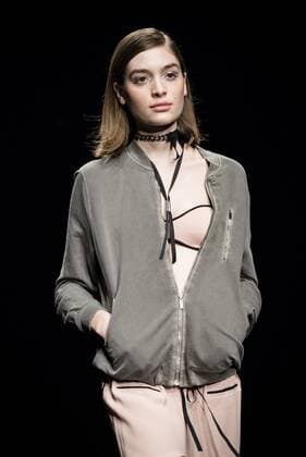 January 30, 2017 - Barcelona, Catalonia, Spain - A model walks the runway at the TCN fashion show presenting the new Spring Summer 2017 collection during 080 Barcelona Fashion Week Barcelona Spain - ZUMAo105 20170130_zap_o105_098 Copyright: xMatthiasxOesterlex
