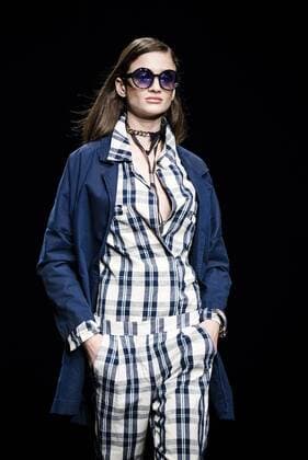 January 30, 2017 - Barcelona, Catalonia, Spain - A model walks the runway at the TCN fashion show presenting the new Spring Summer 2017 collection during 080 Barcelona Fashion Week Barcelona Spain - ZUMAo105 20170130_zap_o105_112 Copyright: xMatthiasxOesterlex
