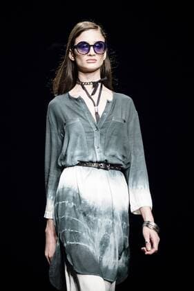 January 30, 2017 - Barcelona, Catalonia, Spain - A model walks the runway at the TCN fashion show presenting the new Spring Summer 2017 collection during 080 Barcelona Fashion Week Barcelona Spain - ZUMAo105 20170130_zap_o105_121 Copyright: xMatthiasxOesterlex