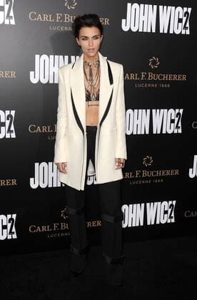 January 30, 2017 - Hollywood, California, U.S. - Ruby Rose attends The Los Angeles Premiere of John Wick Chapter Two held at the Arclight Theater in Hollywood, California on January 30, 2017. 2017 Hollywood U.S. - ZUMAl86_ 20170130_zaf_l86_027 Copyright: xDavexLongendykex