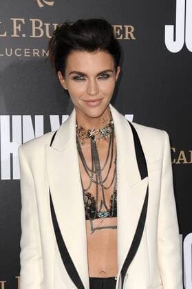 January 30, 2017 - Hollywood, California, U.S. - Ruby Rose attends The Los Angeles Premiere of John Wick Chapter Two held at the Arclight Theater in Hollywood, California on January 30, 2017. 2017 Hollywood U.S. - ZUMAl86_ 20170130_zaf_l86_028 Copyright: xDavexLongendykex