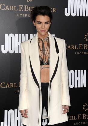 January 30, 2017 - Hollywood, California, U.S. - Ruby Rose attends The Los Angeles Premiere of John Wick Chapter Two held at the Arclight Theater in Hollywood, California on January 30, 2017. 2017 Hollywood U.S. - ZUMAl86_ 20170130_zaf_l86_029 Copyright: xDavexLongendykex