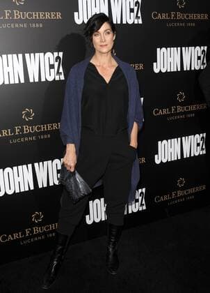 January 30, 2017 - Hollywood, California, U.S. - Carrie-Ann Moss attends The Los Angeles Premiere of John Wick Chapter Two held at the Arclight Theater in Hollywood, California on January 30, 2017. 2017 Hollywood U.S. - ZUMAl86_ 20170130_zaf_l86_095 Copyright: xDavexLongendykex