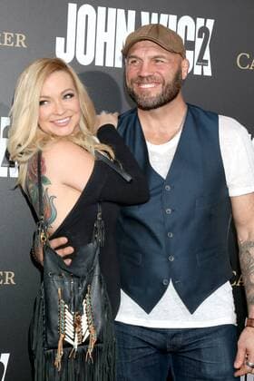 LOS ANGELES - JAN 30: Mindy Robinson, Randy Couture at the John Wick: Chapter 2 Premiere at ArcLight Theater on January 30, 2017 in Los Angeles, CA  Copyright: xKathyxHutchinsx xIPAx xHutchinsxPhotox