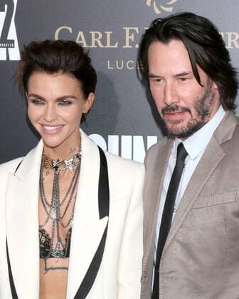 LOS ANGELES - JAN 30: Ruby Rose, Keanu Reeves at the John Wick: Chapter 2 Premiere at ArcLight Theater on January 30, 2017 in Los Angeles, CA  Copyright: xKathyxHutchinsx xIPAx xHutchinsxPhotox
