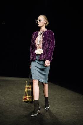 January 31, 2017 - Barcelona, Catalonia, Spain - A model walks the runway at the Naulover fashion show presenting the new Dark Ophelia collection during 080 Barcelona Fashion Week Barcelona Spain - ZUMAo105 20170131_zap_o105_011 Copyright: xMatthiasxOesterlex