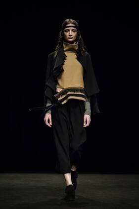 January 31, 2017 - Barcelona, Catalonia, Spain - A model walks the runway at the Txell Miras fashion show presenting the new The Shed collection during 080 Barcelona Fashion Week Barcelona Spain - ZUMAo105 20170131_zap_o105_038 Copyright: xMatthiasxOesterlex