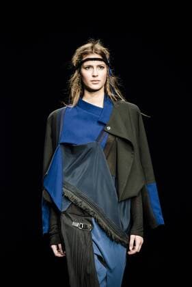 January 31, 2017 - Barcelona, Catalonia, Spain - A model walks the runway at the Txell Miras fashion show presenting the new The Shed collection during 080 Barcelona Fashion Week Barcelona Spain - ZUMAo105 20170131_zap_o105_058 Copyright: xMatthiasxOesterlex