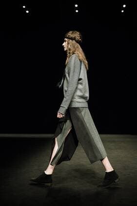 January 31, 2017 - Barcelona, Catalonia, Spain - A model walks the runway at the Txell Miras fashion show presenting the new The Shed collection during 080 Barcelona Fashion Week Barcelona Spain - ZUMAo105 20170131_zap_o105_064 Copyright: xMatthiasxOesterlex