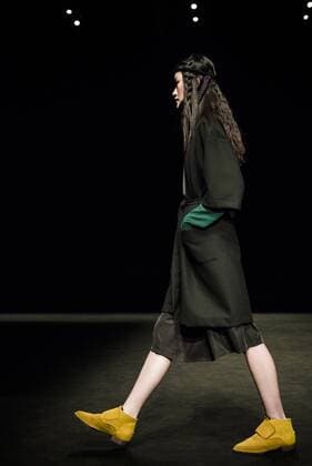January 31, 2017 - Barcelona, Catalonia, Spain - A model walks the runway at the Txell Miras fashion show presenting the new The Shed collection during 080 Barcelona Fashion Week Barcelona Spain - ZUMAo105 20170131_zap_o105_067 Copyright: xMatthiasxOesterlex