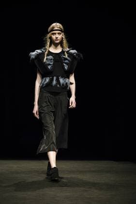 January 31, 2017 - Barcelona, Catalonia, Spain - A model walks the runway at the Txell Miras fashion show presenting the new The Shed collection during 080 Barcelona Fashion Week Barcelona Spain - ZUMAo105 20170131_zap_o105_070 Copyright: xMatthiasxOesterlex