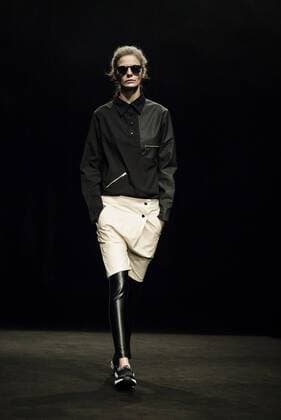 January 31, 2017 - Barcelona, Catalonia, Spain - A model walks the runway at the Oscarleon fashion show presenting the new i close my eyes...i feel you collection during 080 Barcelona Fashion Week Barcelona Spain - ZUMAo105 20170131_zap_o105_091 Copyright: xMatthiasxOesterlex
